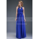 Champêtre Robe de soiré pour mariage  bleu collier - Ref L033 - 05