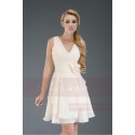 Prom dress neckline champagne C308 - Ref C308 - 04