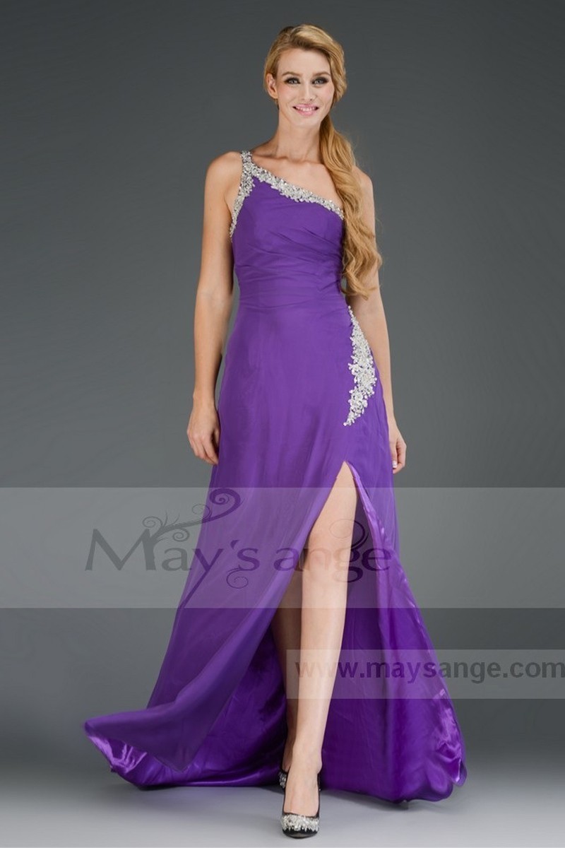 Reine de la Grèce Robe soirée bretelle simple - Ref L522 - 01 Reine de la Grèce Robe soirée bretelle simple - Ref L522 - 01