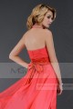 evening dress Cannes festival watermelon red necklace L525 - Ref L525 - 06