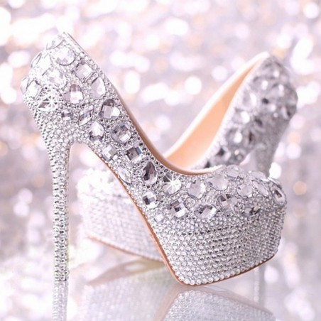escarpin mariage petit talon