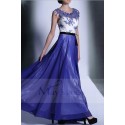 robe longue du soir Gemstone Bleu - Ref L655 - 03