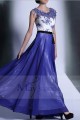 robe longue du soir Gemstone Bleu - Ref L655 - 03