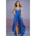 Robe de cocktail Petite orient bleu - Ref C083 - 02