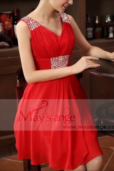 Cheap Red Fire evening dress C662 - C662 #1