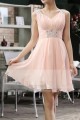 Pink Short Cocktail dress C663 - Ref C663 - 03