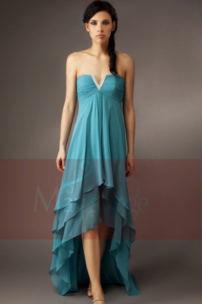 Robe de cocktail Petite orient émeraude - Ref C085 - 01 Robe de cocktail Petite orient émeraude - Ref C085 - 01
