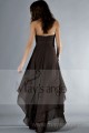 Pretty Strapless Cocktail Dress with V Rhinestones - Ref C086 - 03