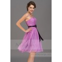 Purple Short Casual Party Dress - Ref C158 - 02