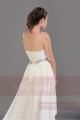 White strapless asymmetrical dress C678 - Ref C678 - 04