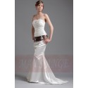 Cheap wedding dress Mermaid with brown belt - Ref M018 - 02