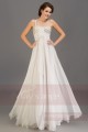 Promotion robe Blanche Fluidité robe de soirée - Ref L015 Promo - 02