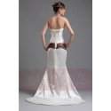 Robe de mariage bustier sirène effet plissé - Ref M018 - 03