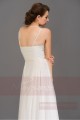 Promotion robe Blanche Fluidité robe de soirée - Ref L015 Promo - 05