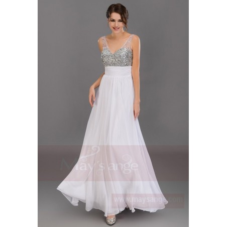 Robe de soirée longue élégante Stanislas
