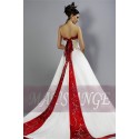 Online wedding dresses Fairy Tale red and white - Ref M020 - 04