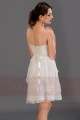 Short Strapless Chiffon Homecoming Party Dress - Ref C686 - 03