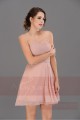 robe courte chic pour demoiselle d'honneur - Ref C689 - 03
