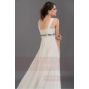 Long White Dress For Wedding With Straps - Ref L084 - 03