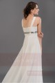 Long White Dress For Wedding With Straps - Ref L084 - 03