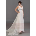 Long White Dress For Wedding With Straps - Ref L084 - 06