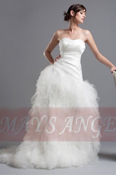 Robe de Mariage douceur - M024 #1