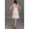 Promotion robe de cocktail  C684  blanc - Ref C684 Promo - 06