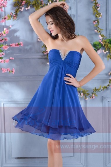 Blue Ocean Cocktail Dress C568 - C568 #1