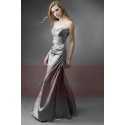 Evening dress Silver leaf bustier - Ref L080 - 02