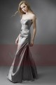 Evening dress Silver leaf bustier - Ref L080 - 02