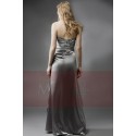 Evening dress Silver leaf bustier - Ref L080 - 03