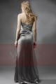 Evening dress Silver leaf bustier - Ref L080 - 03