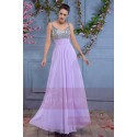 robe soirée cocktail violette de toulouse - Ref L668 - 02