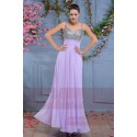 robe soirée cocktail violette de toulouse - Ref L668 - 03