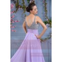 robe soirée cocktail violette de toulouse - Ref L668 - 05