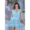 C572 Dress light blue vintage - Ref C572 - 02