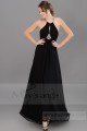 new york robe longue noir dos nu maysange - Ref L677 - 02