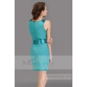 Turquoise Green Short Homecoming Party Dress - Ref C696 - 03
