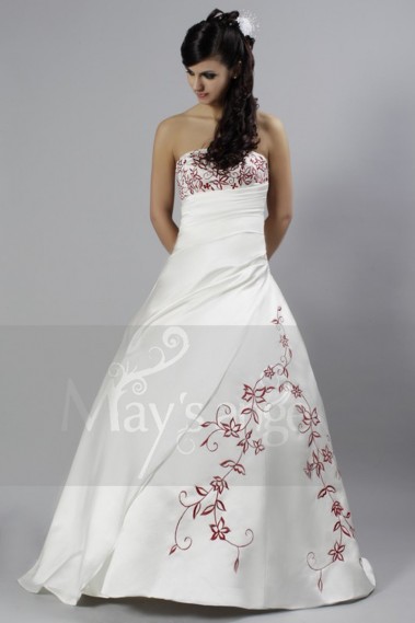 Robe marquise des anges de mariage - M025 #1