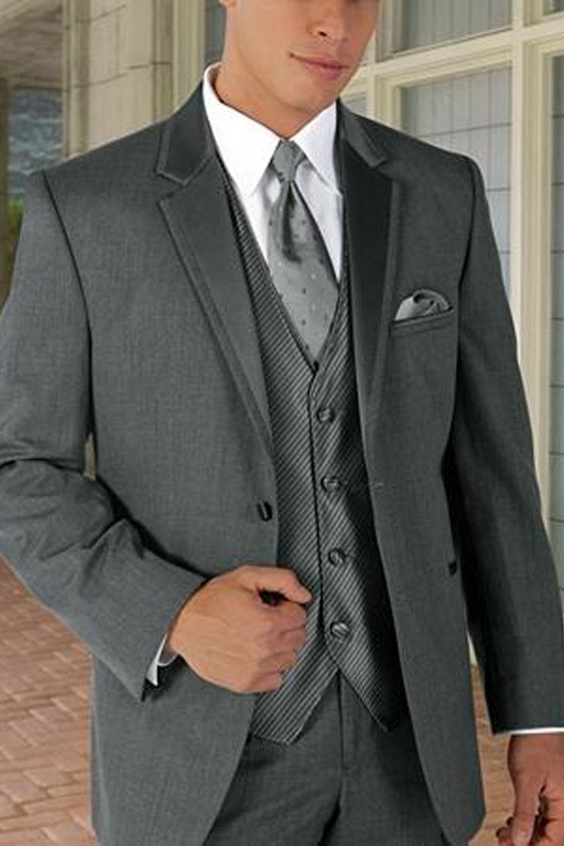 Costume MEN034 Gris - Ref MEN034 - 01 Costume MEN034 Gris - Ref MEN034 - 01