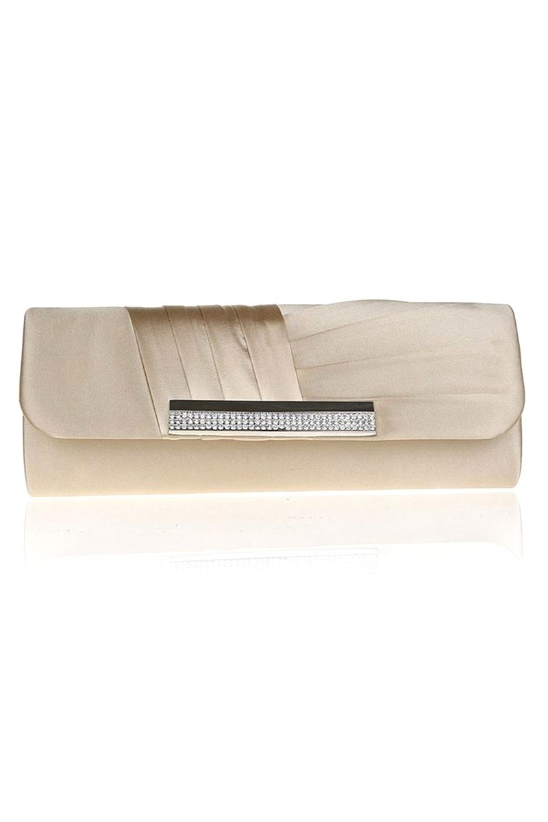 Beautiful fashion ivory evening clutch - Ref SAC289 - 01