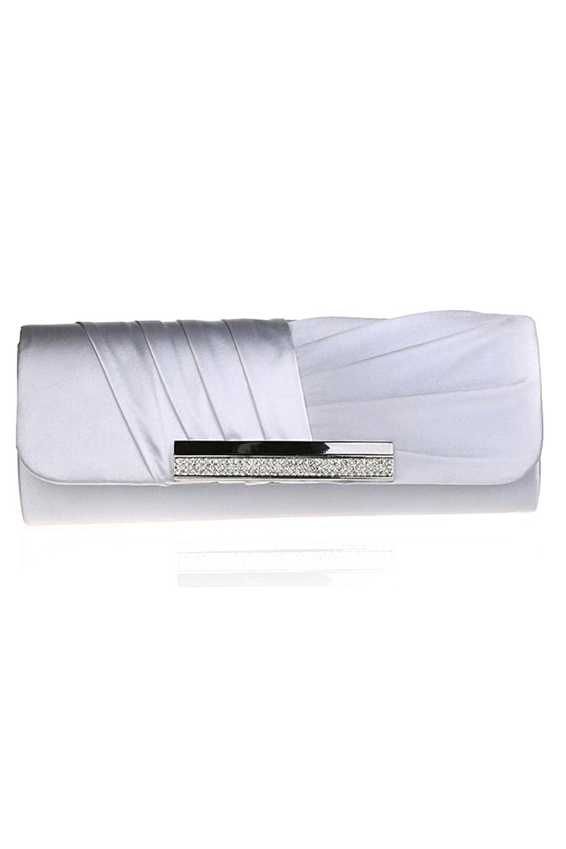 silver dress purse