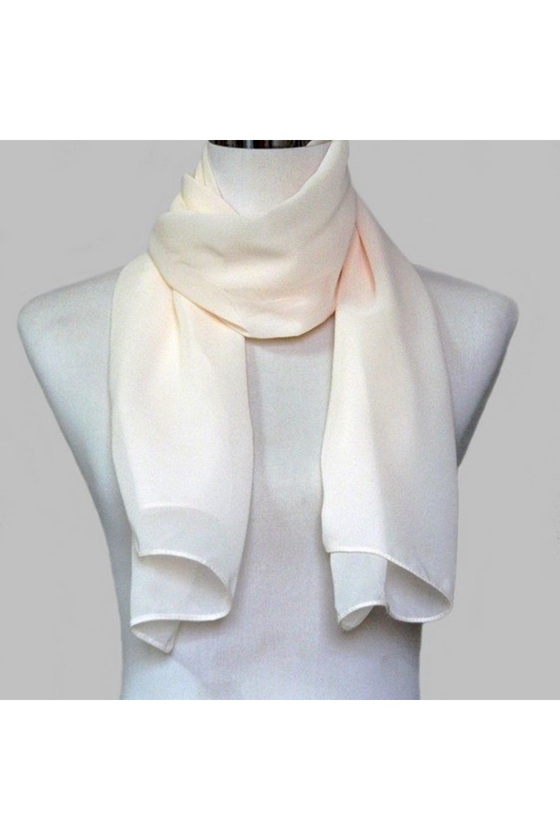 Cheap champagne scarf for evening gown - Ref ETOLE11 - 01