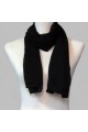 Chiffon black evening scarf for womens - Ref ETOLE15 - 02