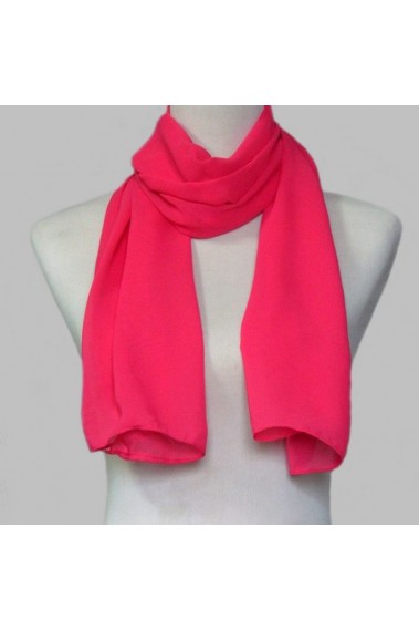 Cheap pink chiffon pure cashmere scarf - ETOLE17 #1