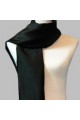 Black satin beautiful scarves online - Ref ETOLE23 - 02