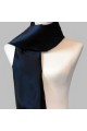 Chale etole pour robe bleu noir épais - Ref ETOLE25 - 02
