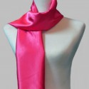 Cheap pink cashmere scarf thick satin - Ref ETOLE27 - 02