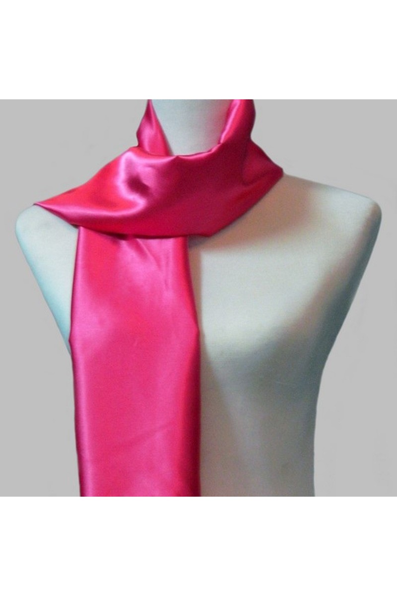 Cheap pink cashmere scarf thick satin - Ref ETOLE27 - 01