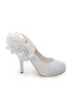 Chaussures Femme Blanc Pour Mariage - Ref CH044 - 02